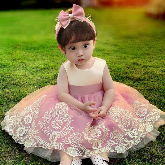 Vestido Rosa Vieja, beige
