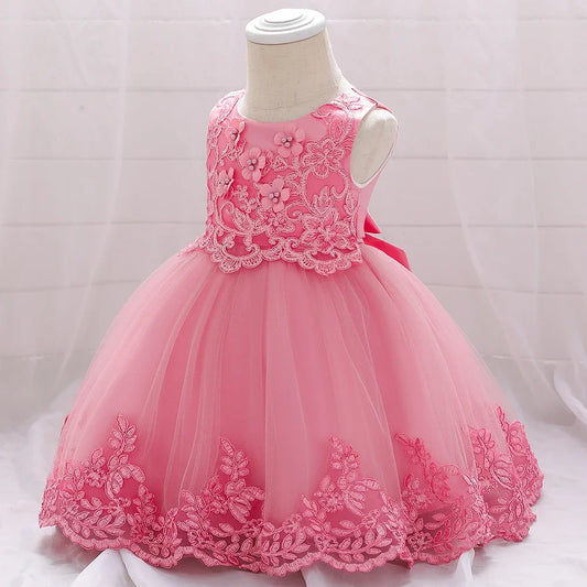 Vestido Rosa Vieja flores