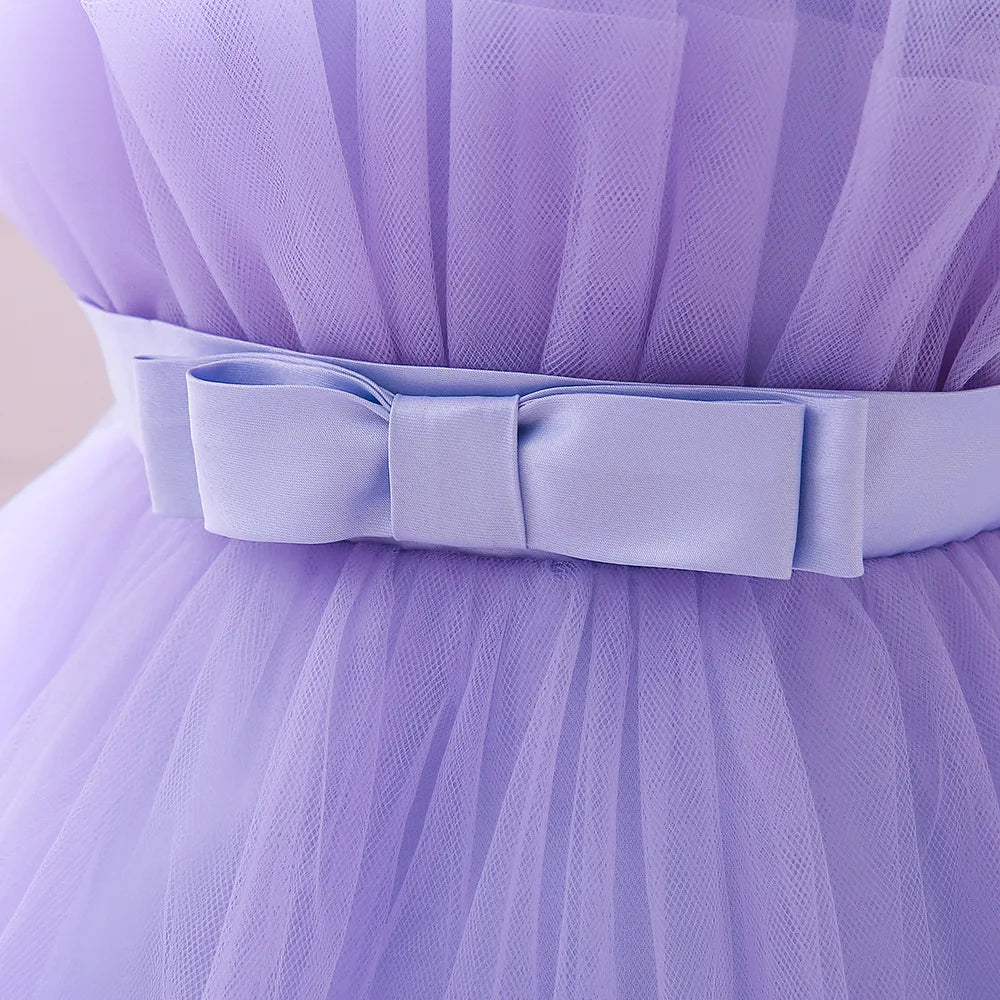 Vestido lila elegante 💜 2055L