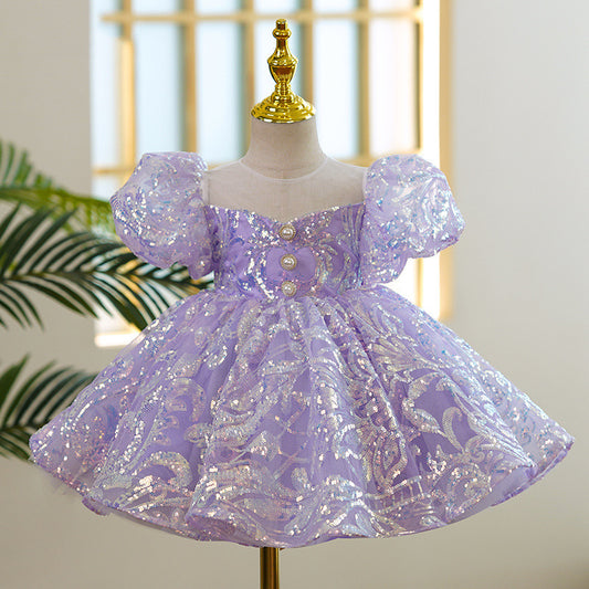 Vestido Lila Elegante