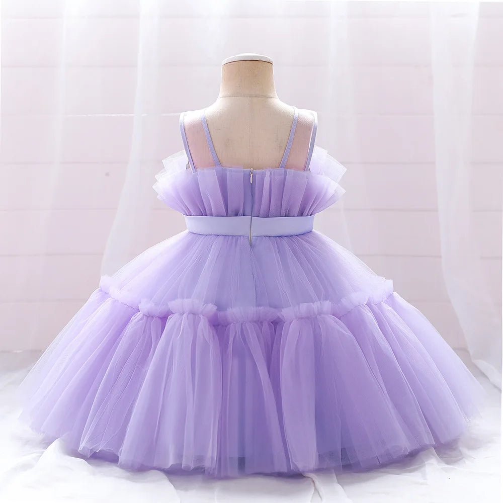 Vestido lila elegante 💜 2055L
