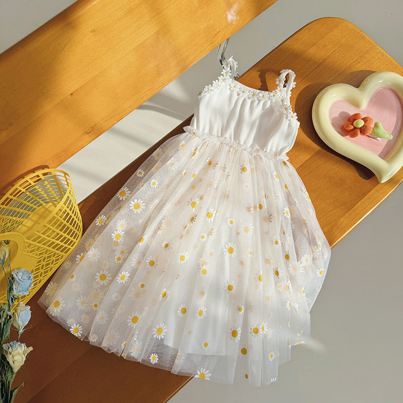 Vestido Blanco margaritas🌸 verano, 1185