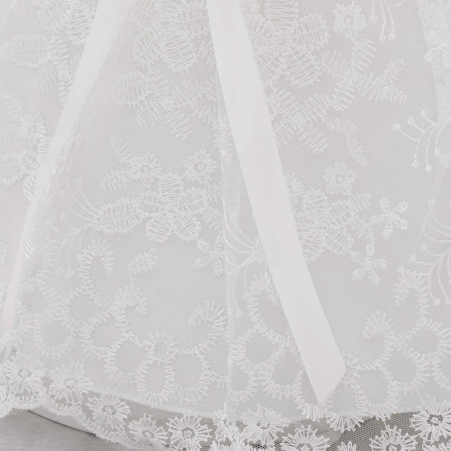 Vestido Blanco más gorro, bautismo, Cortejo 2074