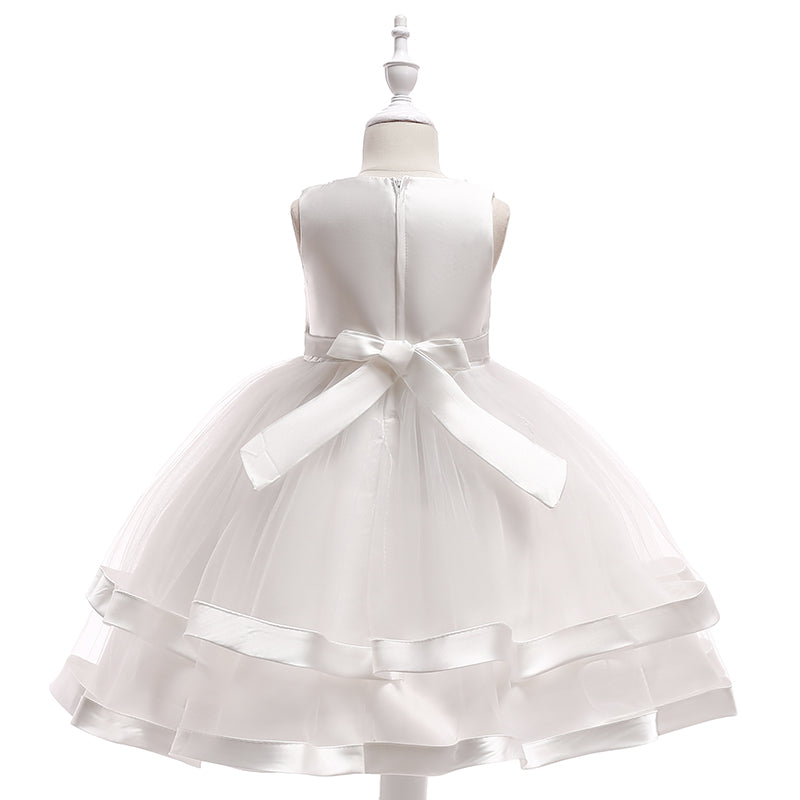 Vestido blanco con detalle de perlas🤍😇1576