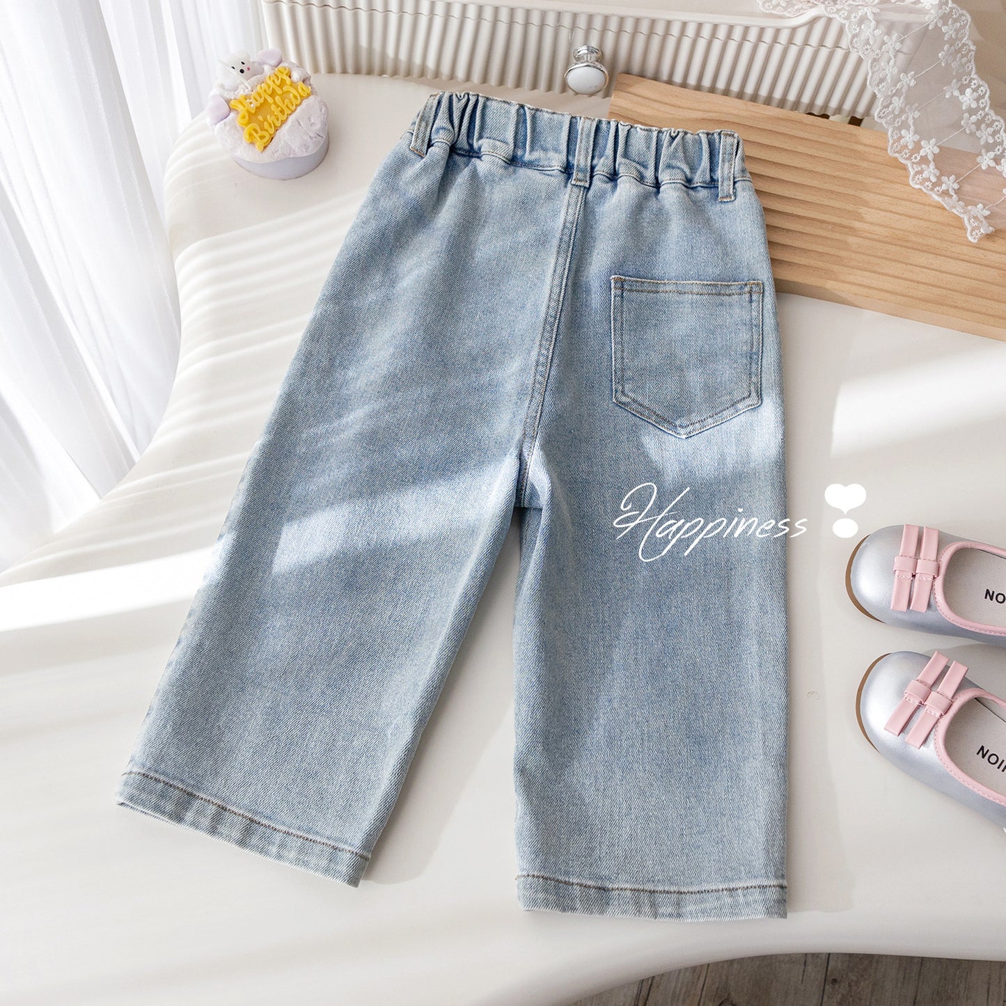 Jeans, pantalón, vaquero, diseños, conejitos 2091