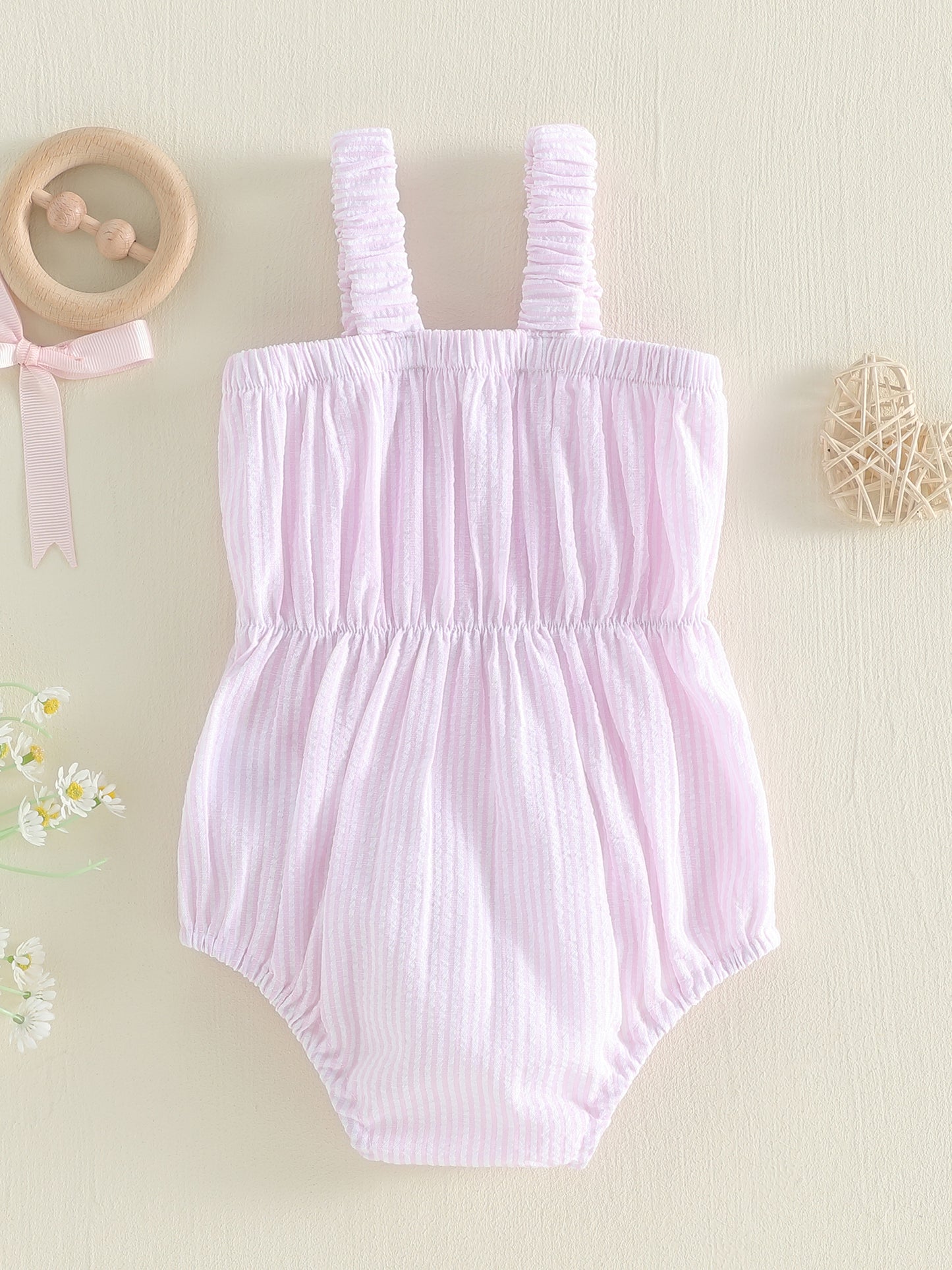 Body rosa a rayas 🎀🩷 1659