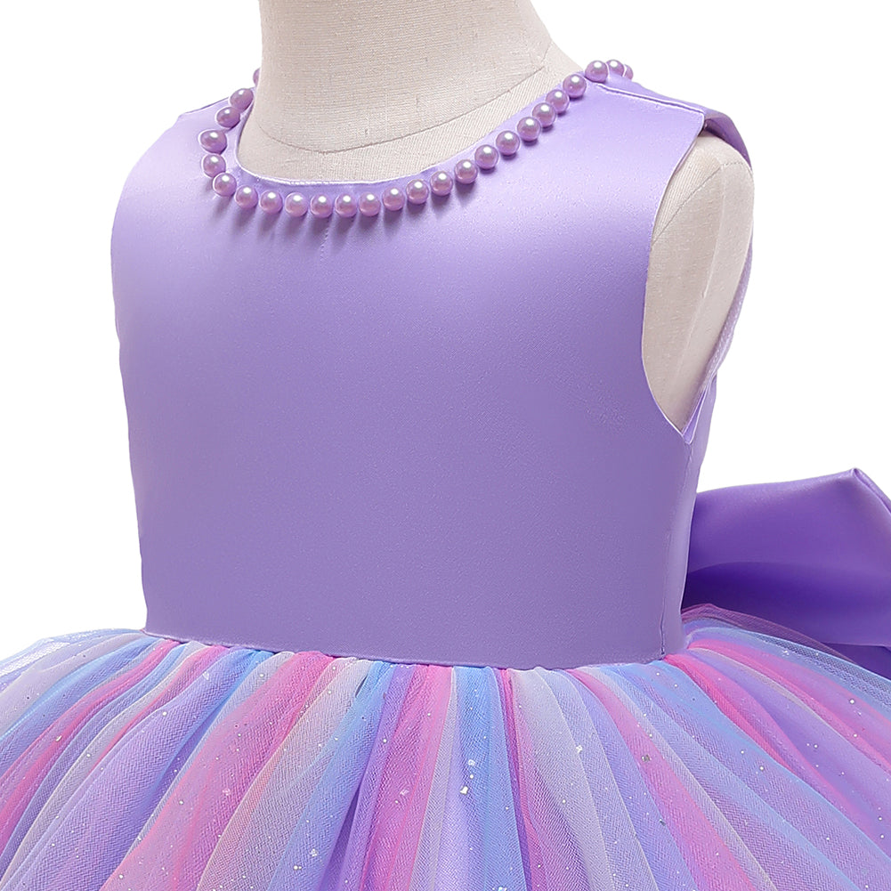 Vestido Lila arcoiris