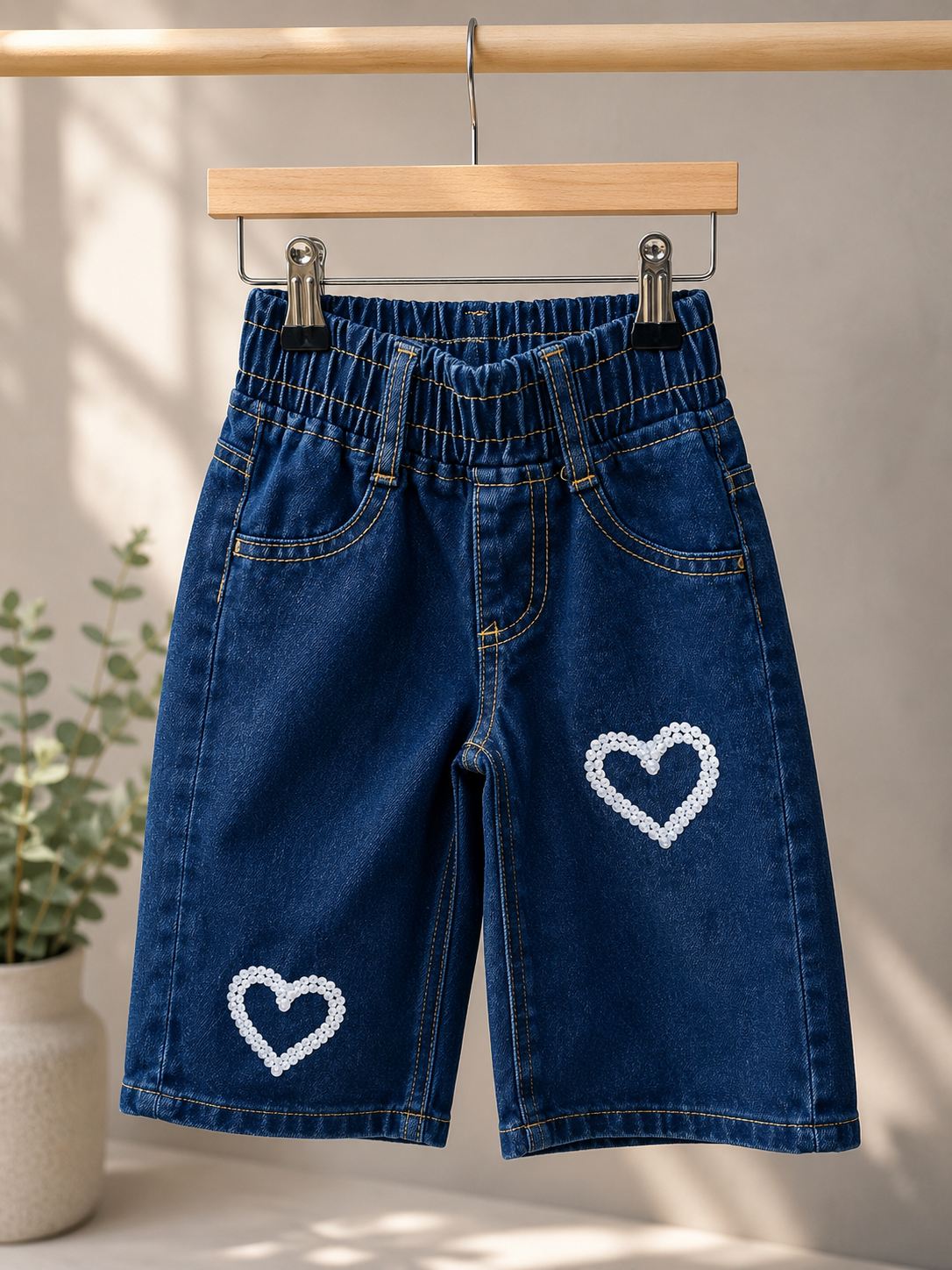 Pantalón de jeans ancho oscuro 💙 3563
