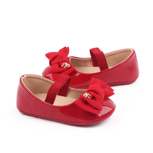 Zapatito rojo, charolado, moñito🎀❣️1163