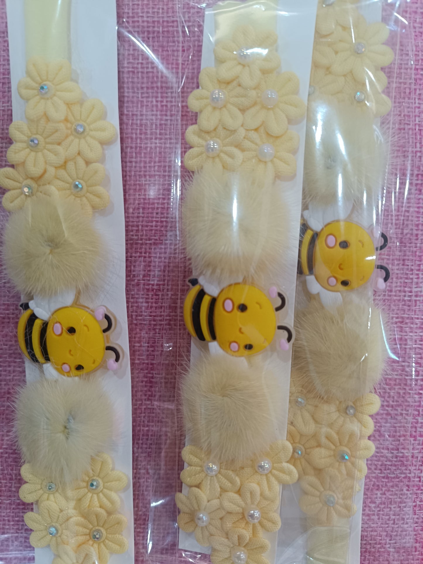 Tocado La unidad🌻🐝, vinchitas, accesorios, abejita🐝