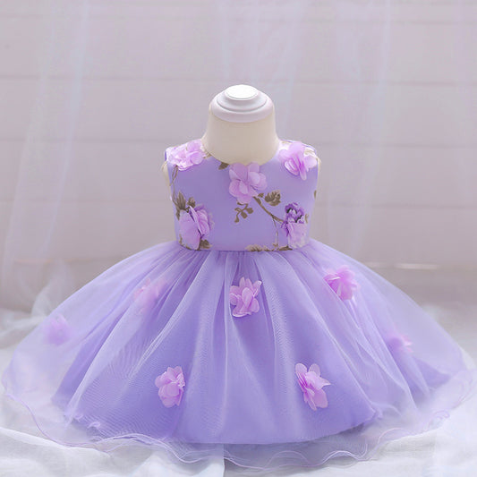 Vestido Lila Elegante
