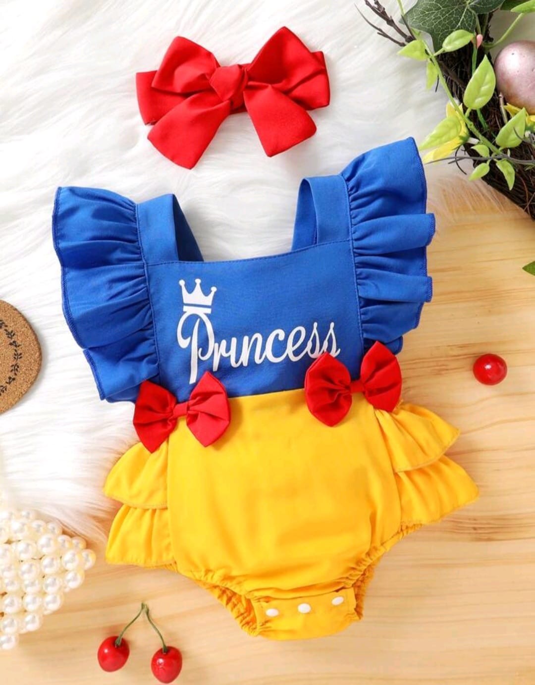 Body de Blanca Nieves, Vestibody 💛💙 3603