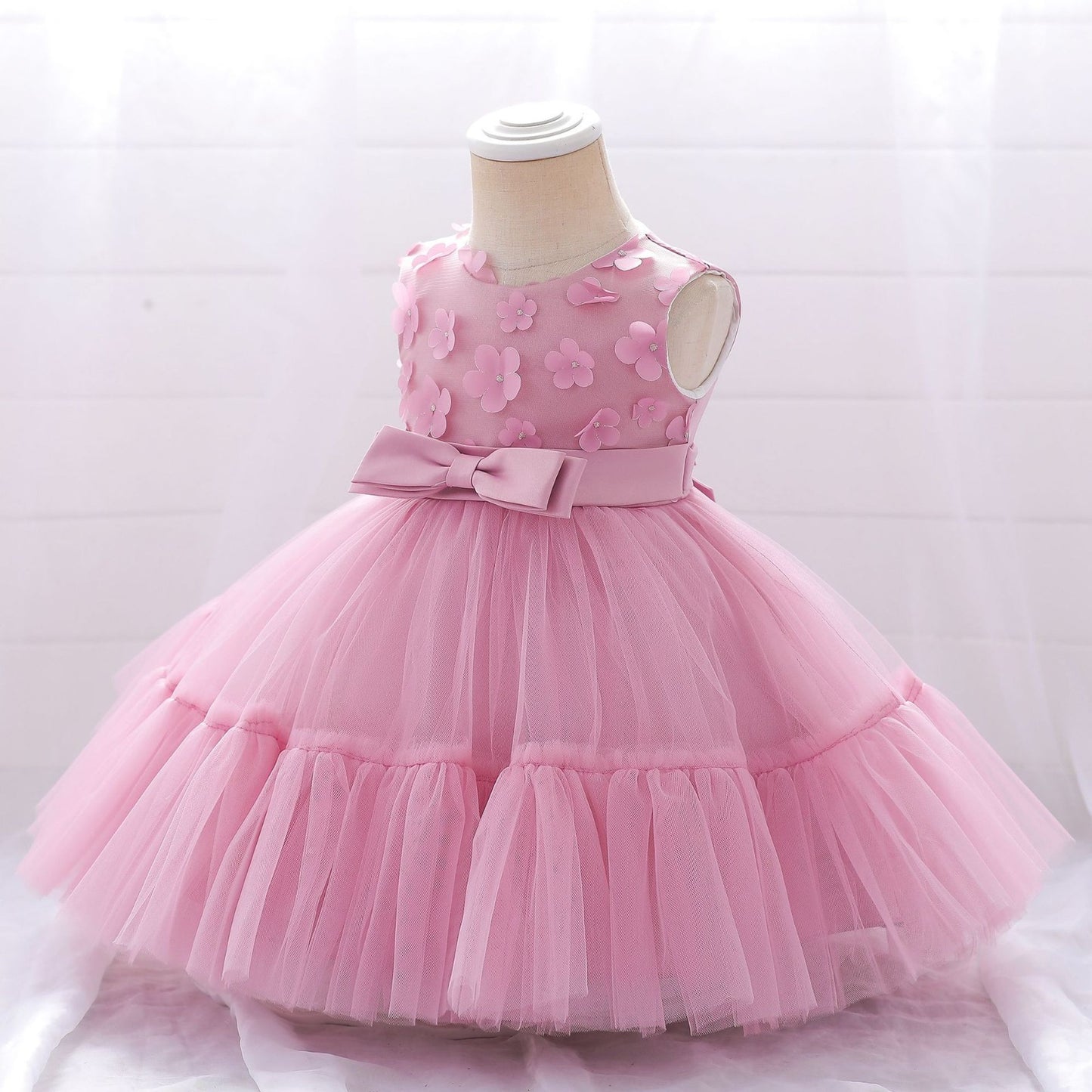 Vestido Rosa Vieja, flores🌸❤️1271