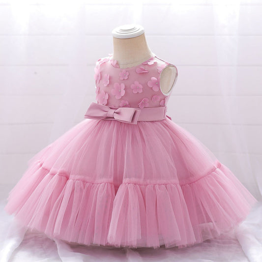 Vestido Rosa Vieja, flores🌸❤️1271