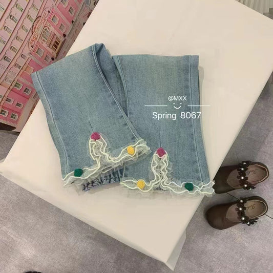 Jeans, pantalón, vaquero, pata ancha