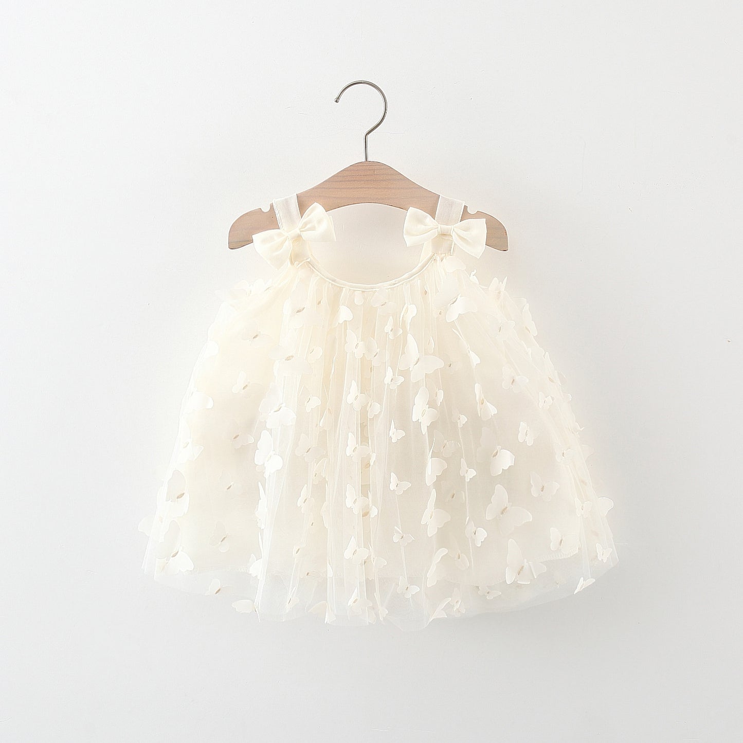Vestido Blanco mariposas