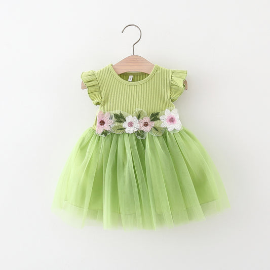 Vestido Verde, tinkerbell 2años💚 1182
