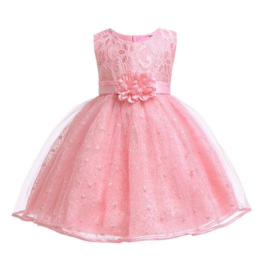 Vestido Rosa, Flores