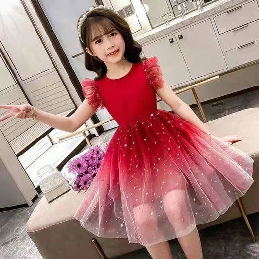 Vestido Rojo, Brillos