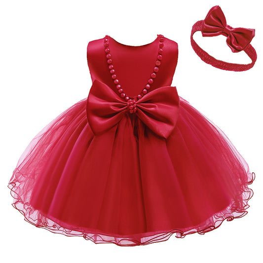 Vestido Rojo, Moño