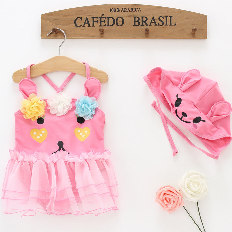 Trajes de baño☀️ conjunto vestibody más gorra🏖️1268