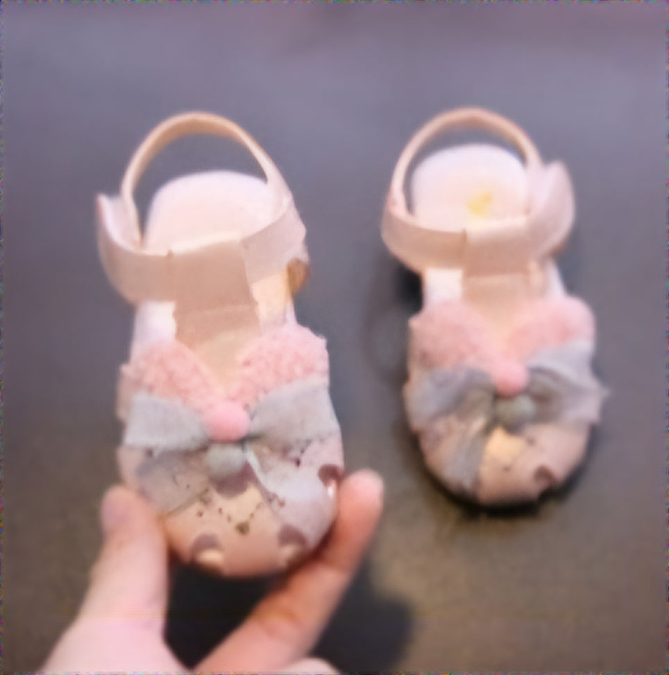 Sandalia beige, doradito 22067