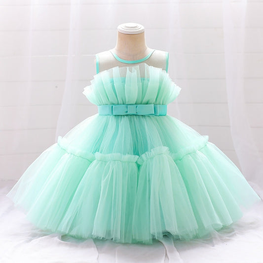 Vestido Rosa Vieja, verde agua