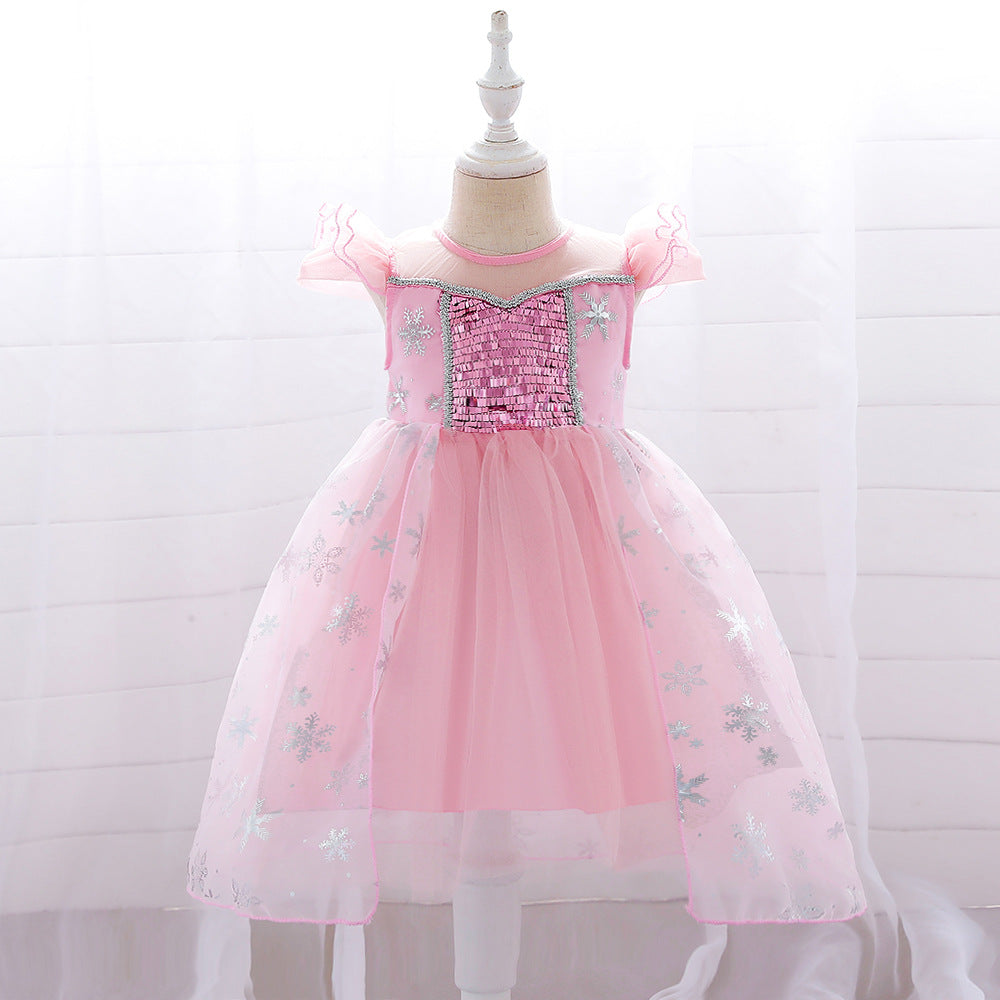 Vestido Rosa, princesa👑 1608
