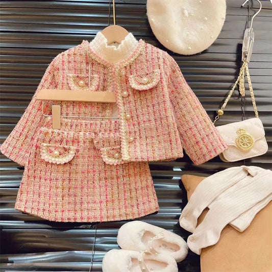 Conjunto blazer más falda