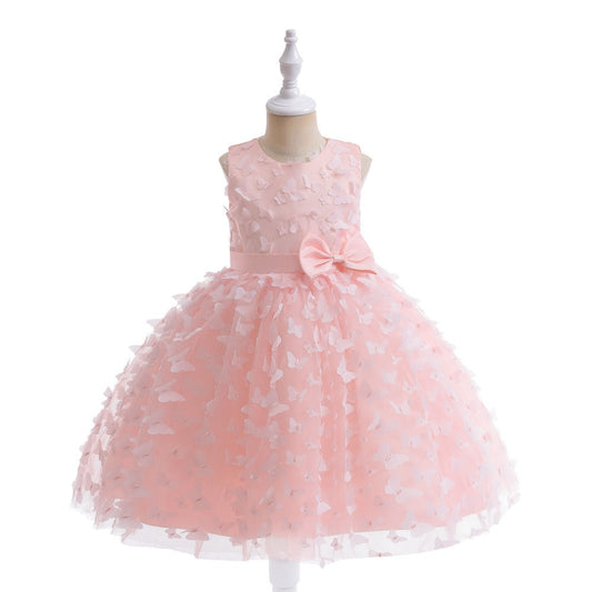 Vestido Rosa Mariposas