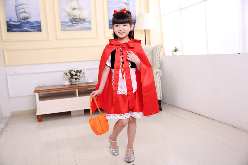 Vestido Caperucita Roja, Rojo