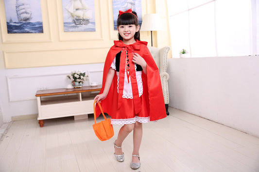 Vestido Caperucita Roja, Rojo