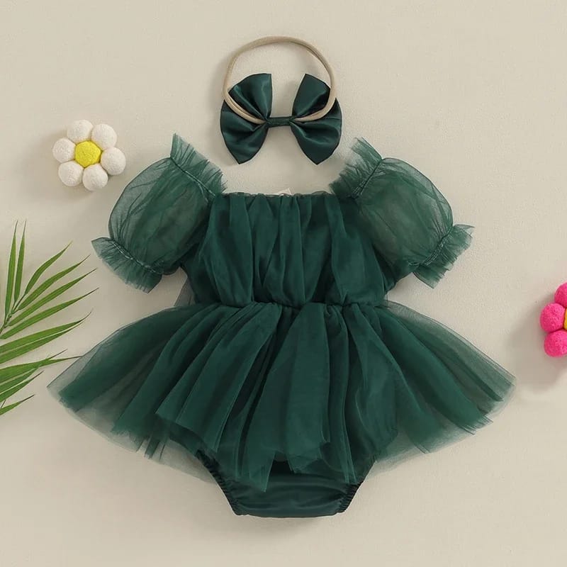Vestibody Verde más vincha🎄💚 1450