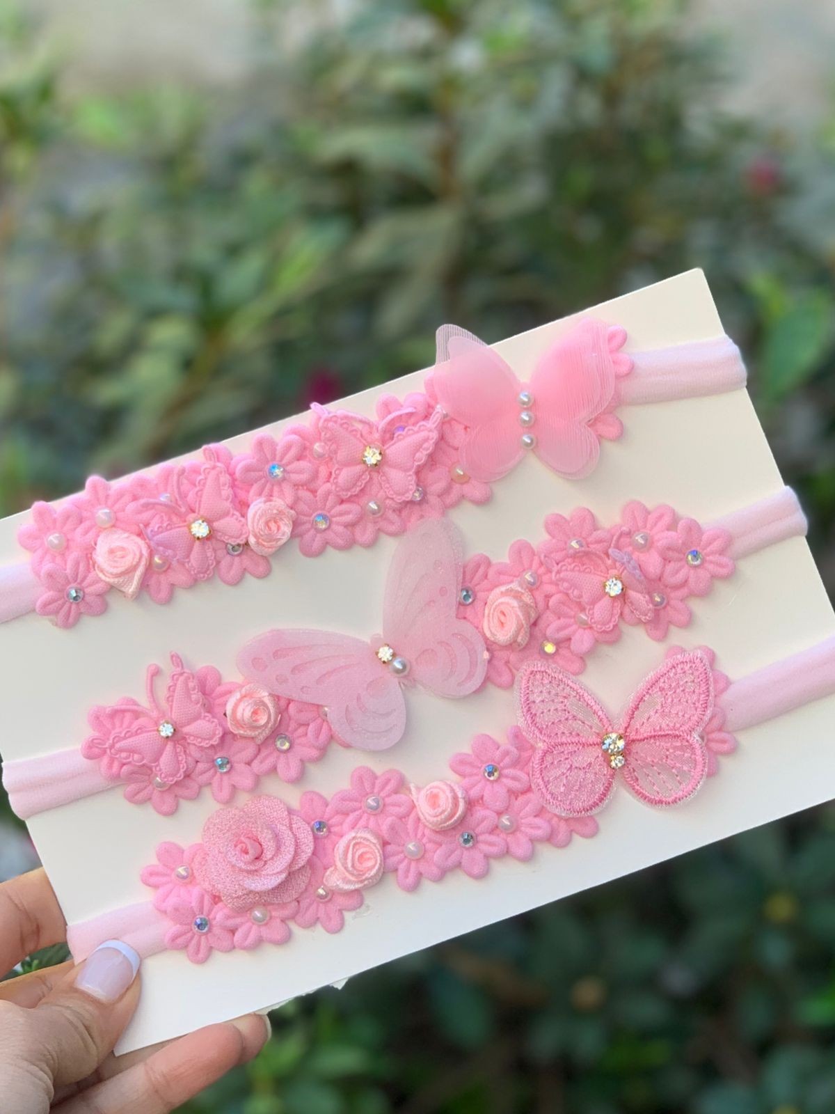 Tocado Rosita mariposas La unidad🦋, vincha, accesorios