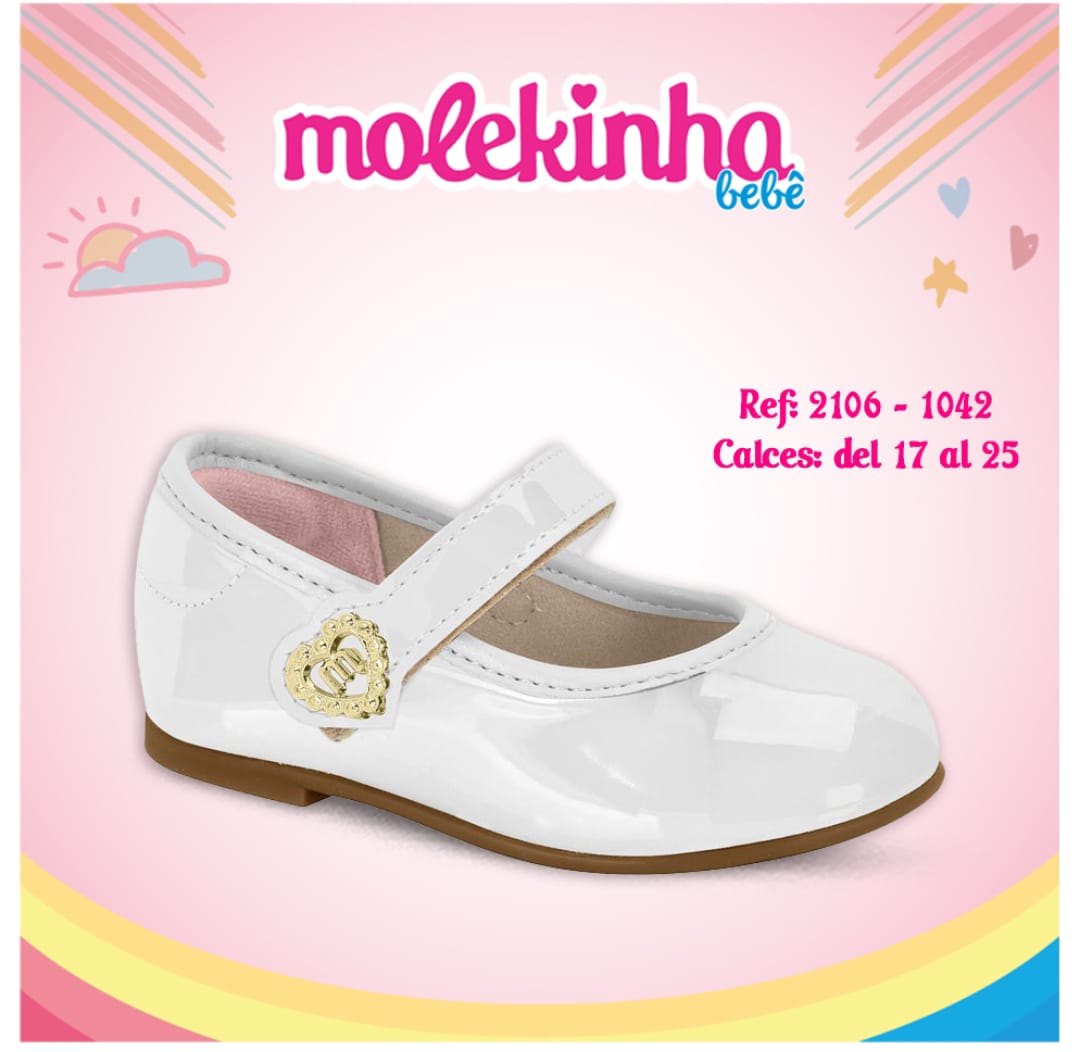 Molekinha, zapatitos, blanco, Bautismo, Cortejo