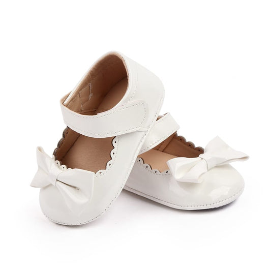 Calzado, zapatitos, blanco, rosa