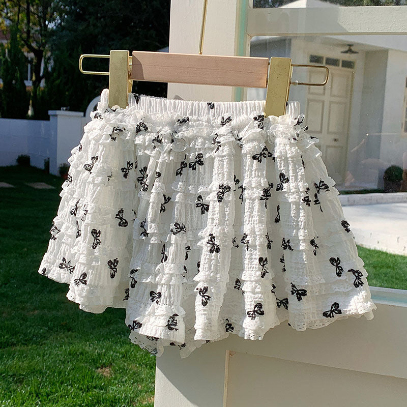Short pollera, estampado 🖤1176