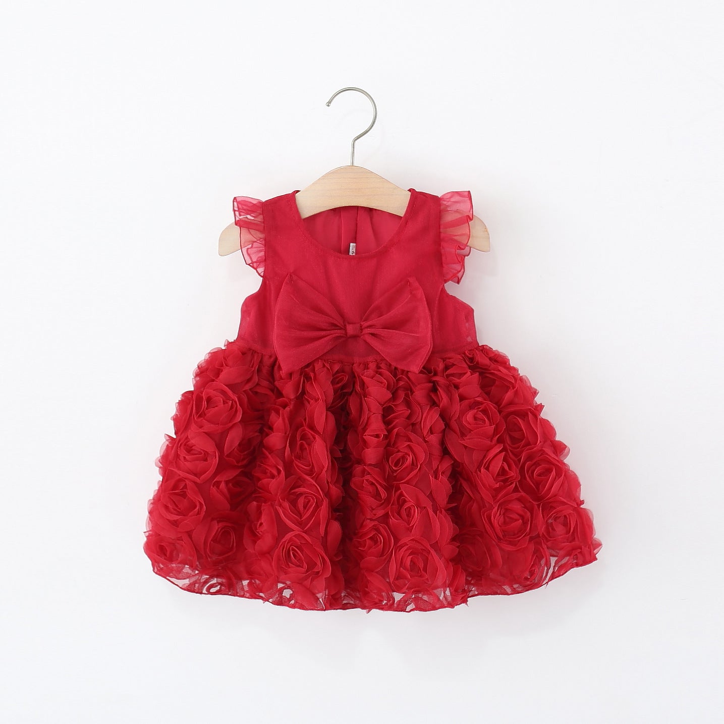 Vestido rojo oscuro🍒1320
