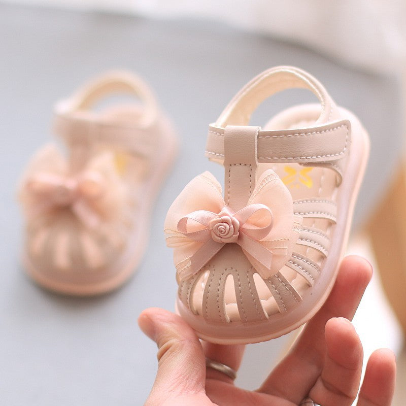 Sandalia, calzado, color Rosita, detalle moño🎀💗✨25119