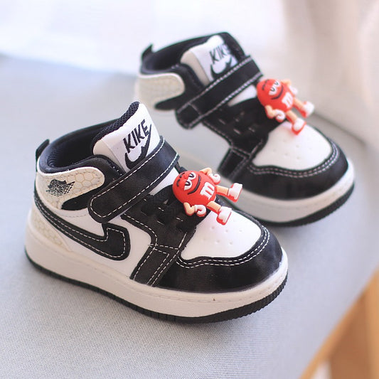 Championcito, sport, caño alto, blanco con negro 🤍✨25062