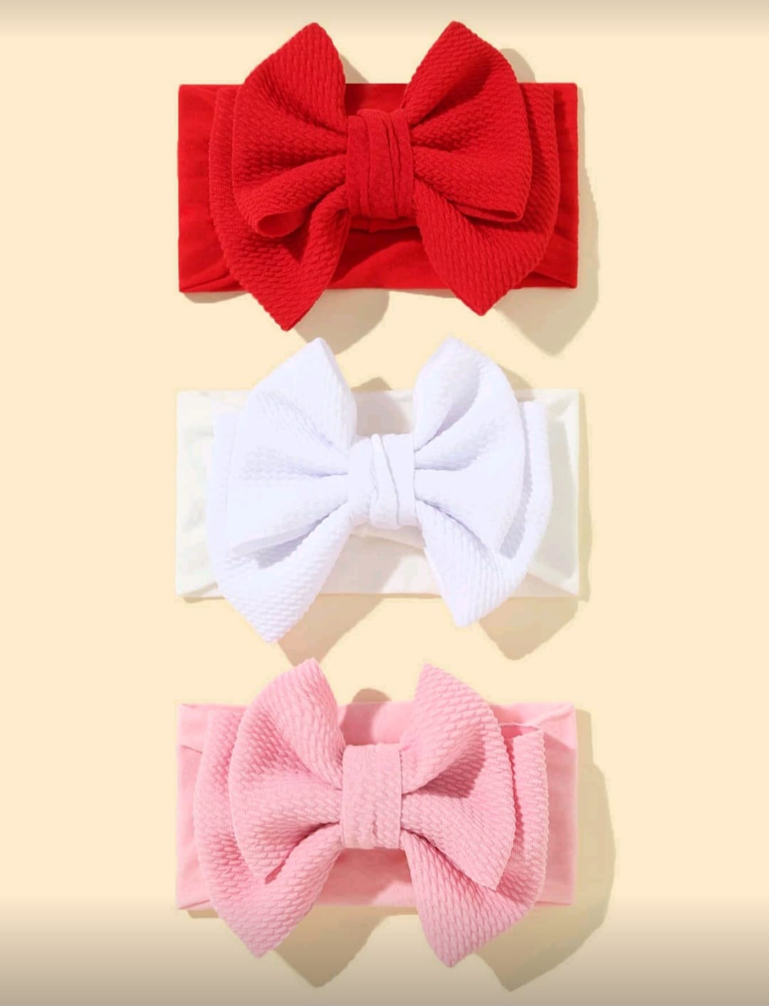 Vinchas gruesas, algodón ❣️🤍💗1292