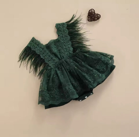 Vestido, Vestibody, verde oscuro, navidad, pre cumple 💚✨1313