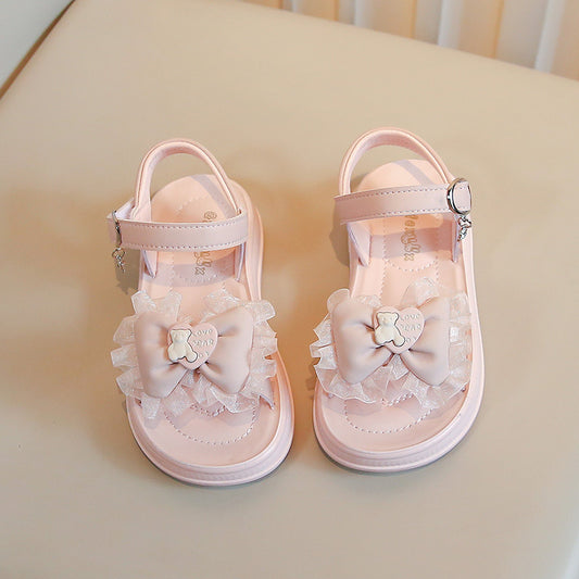 Sandalia rosa, calzado🎀 25132