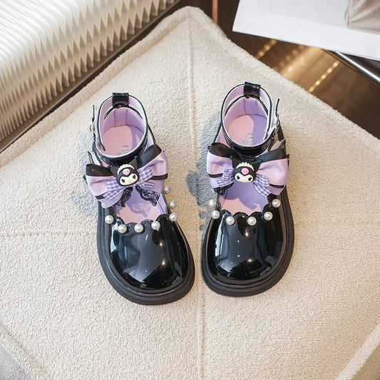 Zapatitos negro kuromi💟25045