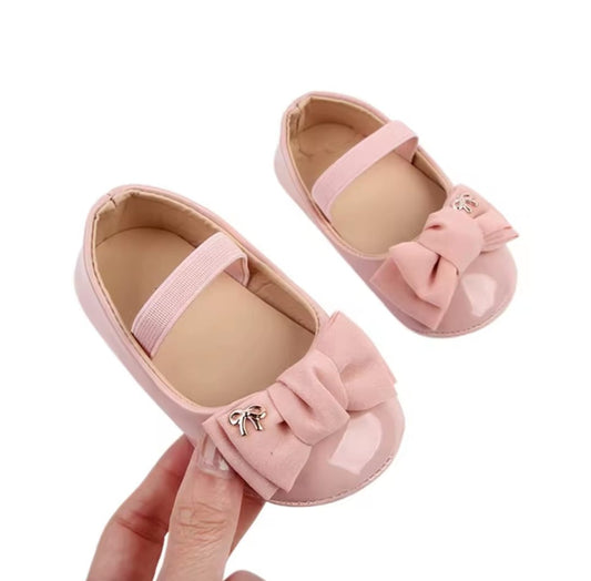 Zapato, calzado, Rosa Vieja, charolado, Moñito🎀🩷1395