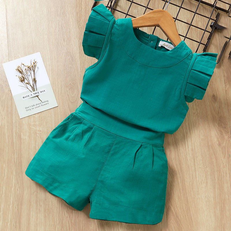 Conjunto verde, short más blusa🎄💚1469