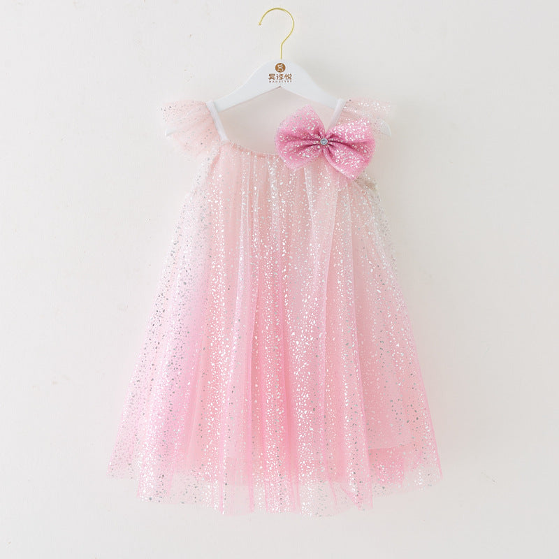 Vestido Rosa brilloso👑🌸 1487