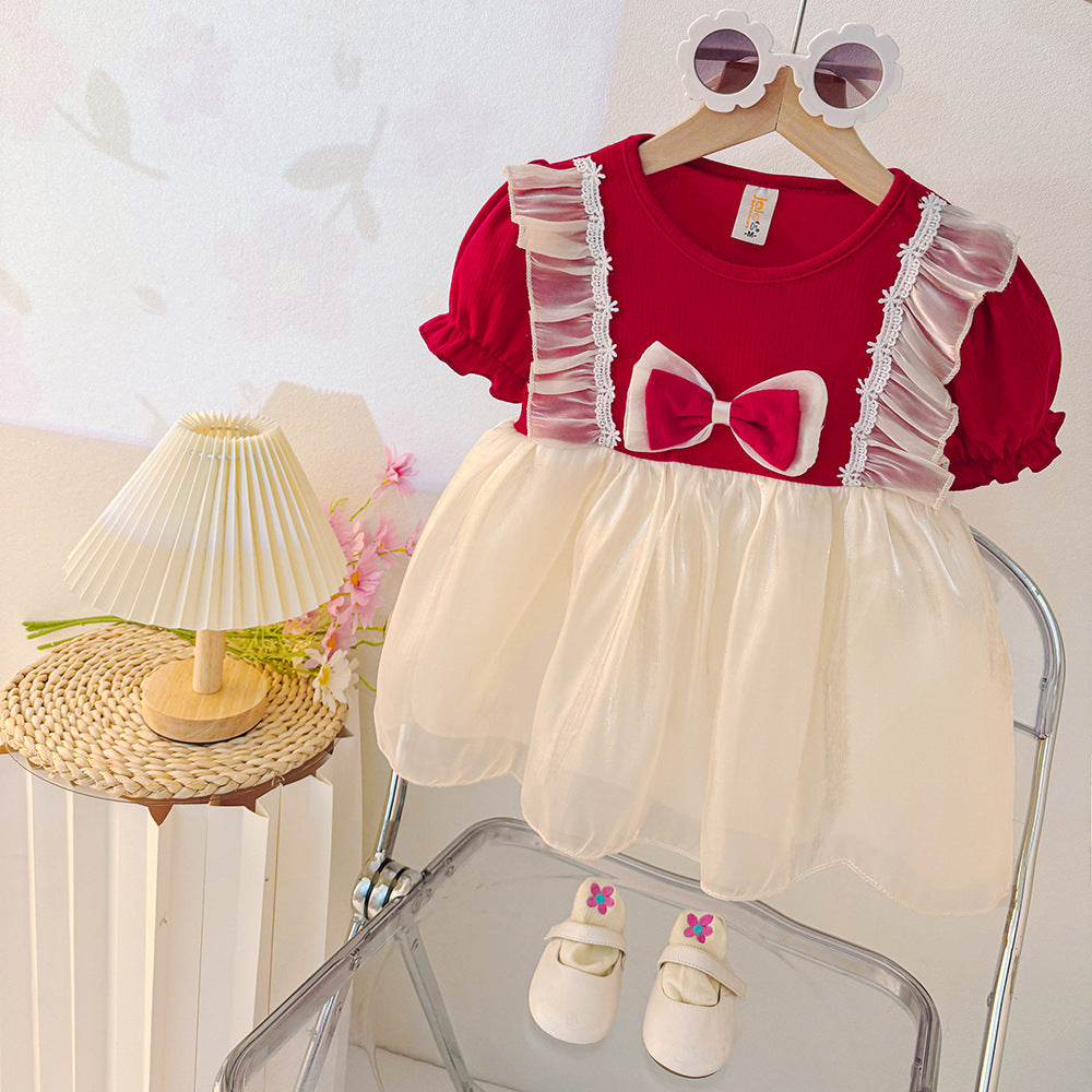 Vestido Rojo con detalles blancos🎅❤️1499