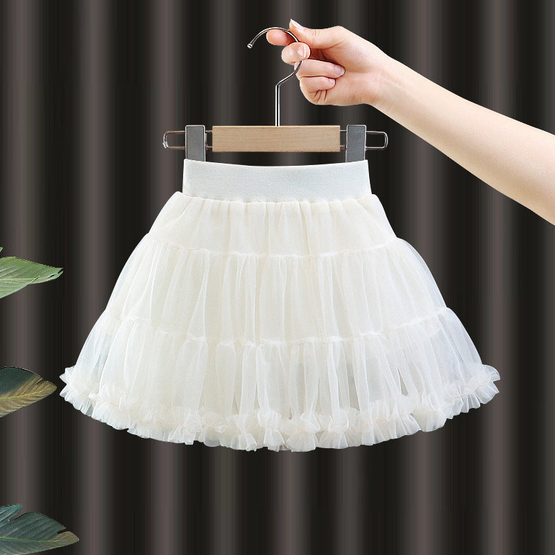 Falda tutu beige🎀🌟1530