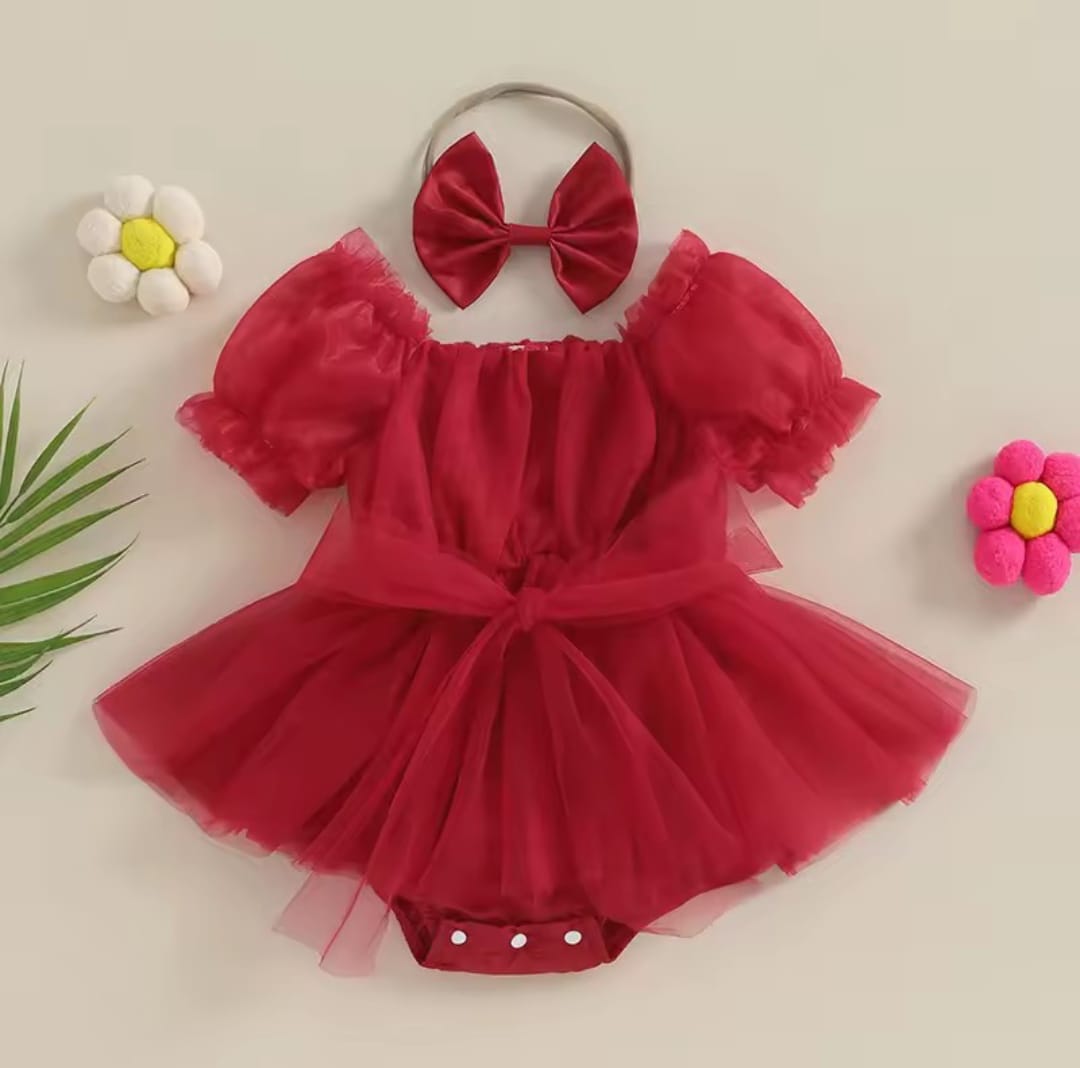 Vestibody más vincha rojo🎅❤️1446